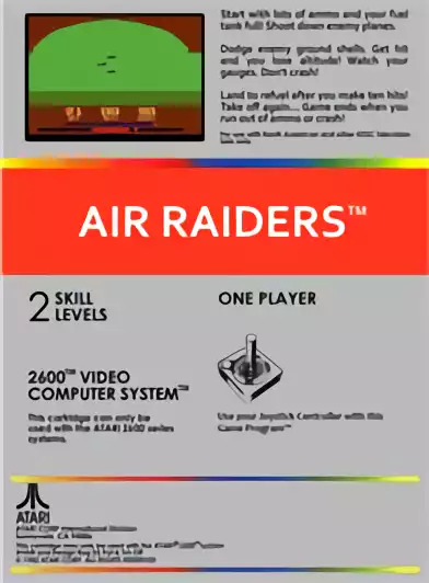 Image n° 2 - boxback : Air Raiders