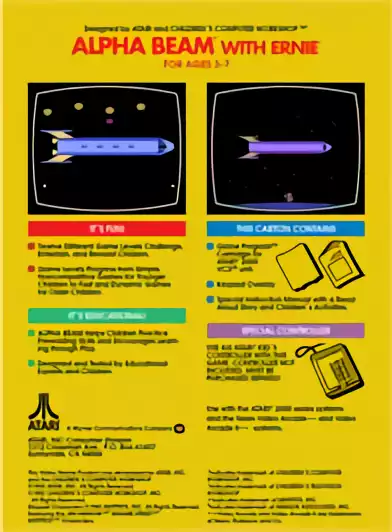 Image n° 2 - boxback : Alpha Beam with Ernie