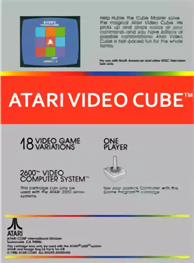 Image n° 2 - boxback : Atari Video Cube