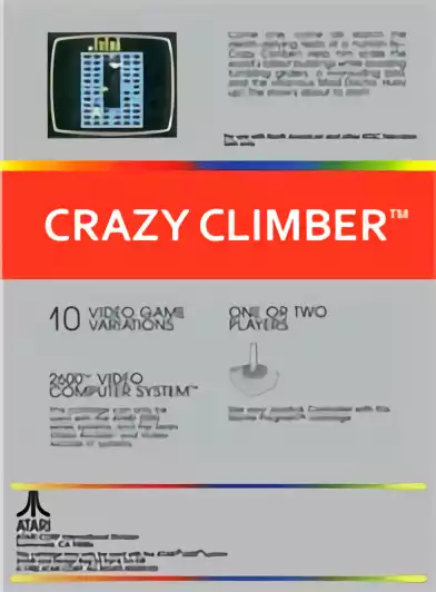 Image n° 2 - boxback : Crazy Climber Image n° 2 - boxback : Crazy Climber