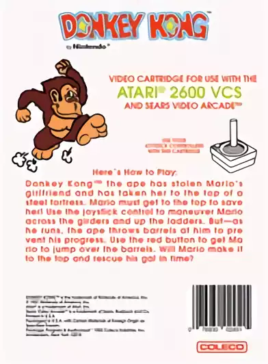 Image n° 4 - boxback : Donkey Kong