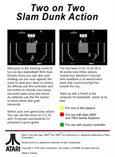 Image n° 2 - boxback : Double Dunk