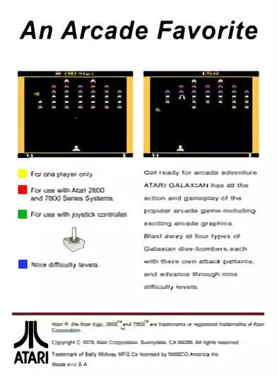 Image n° 2 - boxback : Galaxian