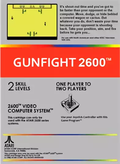 Image n° 2 - boxback : Gunfight 2600