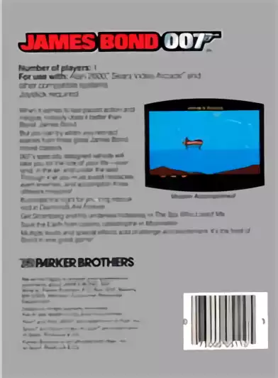 Image n° 2 - boxback : James Bond 007 Image n° 2 - boxback : James Bond 007