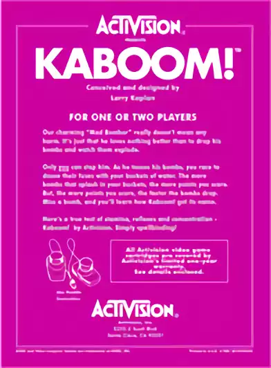Image n° 2 - boxback : Kaboom!