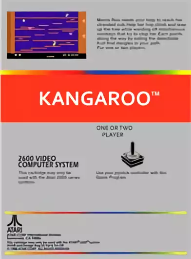 Image n° 2 - boxback : Kangaroo Image n° 2 - boxback : Kangaroo