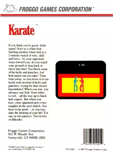 Image n° 2 - boxback : Karate