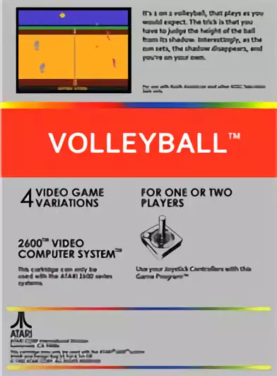 Image n° 2 - boxback : RealSports Volleyball