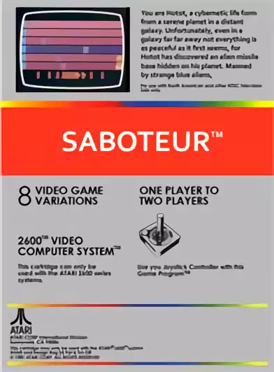 Image n° 2 - boxback : Saboteur