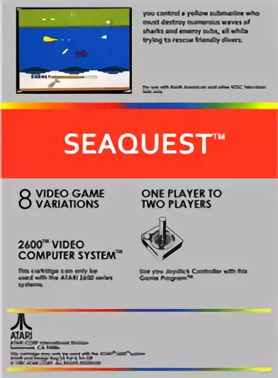 Image n° 2 - boxback : Seaquest