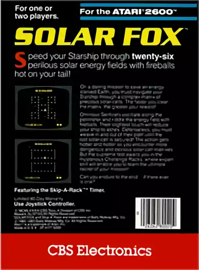 Image n° 2 - boxback : Solar Fox