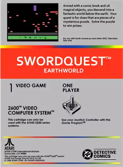 Image n° 2 - boxback : SwordQuest - Earthworld