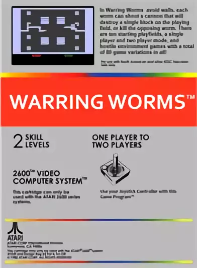 Image n° 2 - boxback : Warring Worms