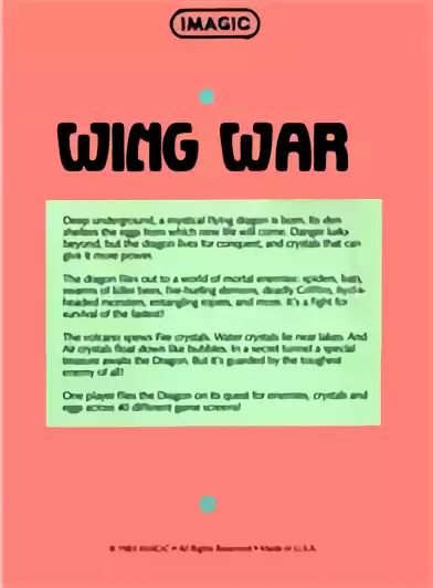 Image n° 2 - boxback : Wing War
