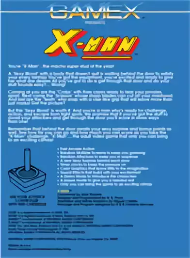 Image n° 2 - boxback : X-Man