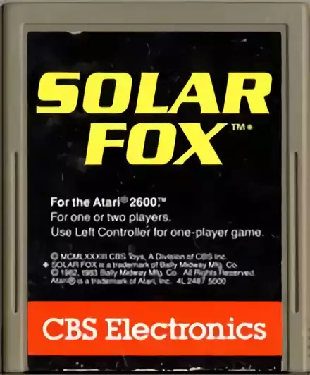 Image n° 3 - carts : Solar Fox Image n° 3 - carts : Solar Fox
