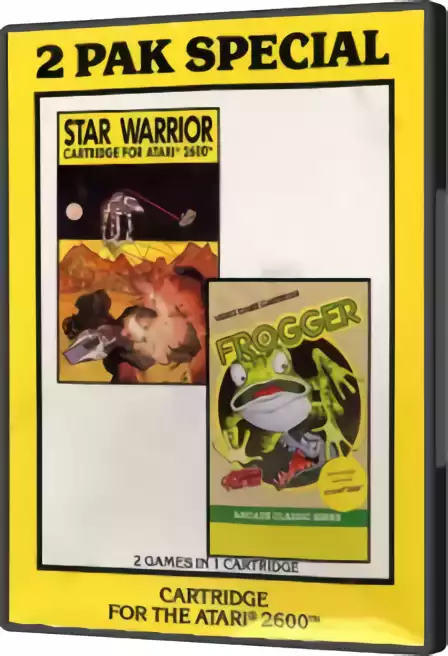 jeu 2 Pak Special Yellow - Star Warrior,Frogger jeu 2 Pak Special Yellow - Star Warrior,Frogger