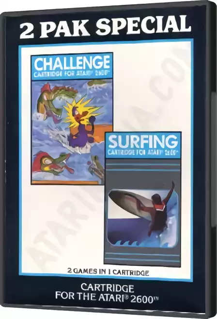 jeu 2 Pak Black - Challenge, Surfing