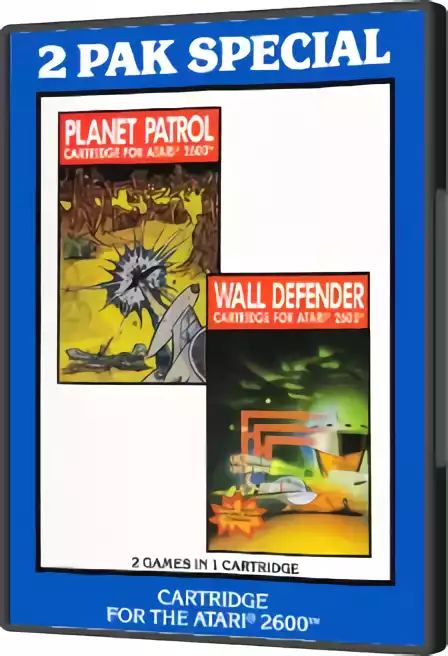 jeu 2 Pak Special Dark Blue - Planet Patrol,Wall Defender