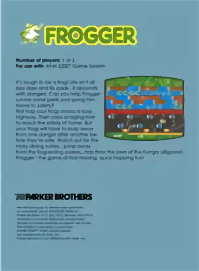 Image n° 2 - boxback : Frogger