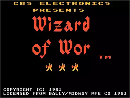 Image n° 5 - titles : Wizard of Wor