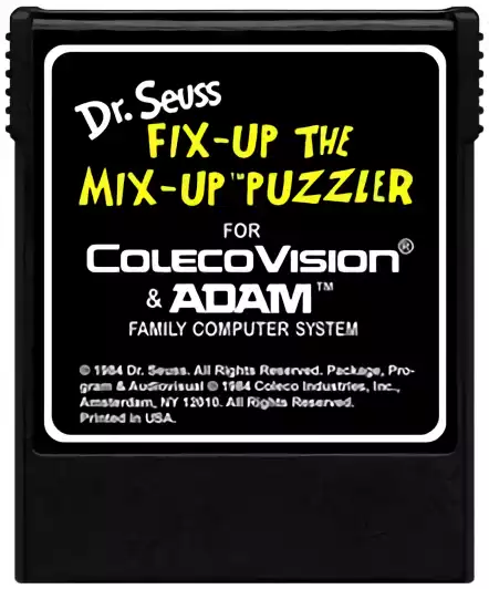 Image n° 2 - carts : Dr. Seuss's Fix-Up The Mix-Up Puzzler