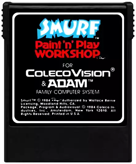 Image n° 2 - carts : Smurf - Paint 'n Play Workshop