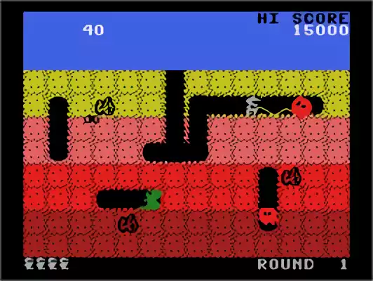 Image n° 3 - screenshots : Dig Dug