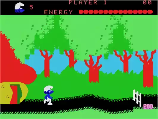 Image n° 3 - screenshots : Smurf - Rescue in Gargamel's Castle