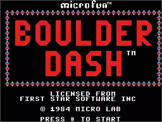 Image n° 4 - titles : Boulder Dash