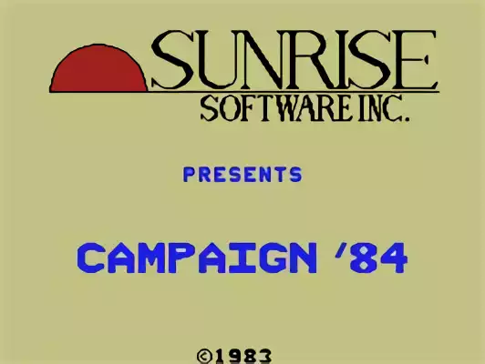 Image n° 4 - titles : Campaign '84