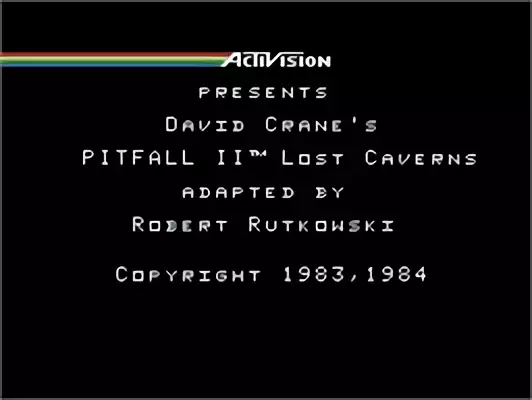 Image n° 7 - titles : Pitfall II - Lost Caverns