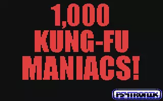 ROM 1,000 Kung-Fu Maniacs!