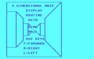 ROM 3 Dimensional Maze