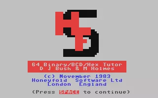 ROM 64 Binary-BCD-Hex Tutor