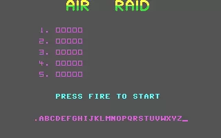 jeu Air Raid jeu Air Raid