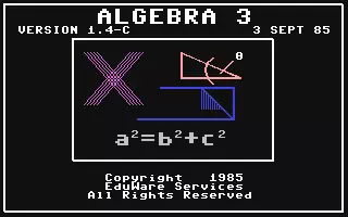 jeu Algebra III jeu Algebra III