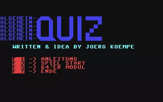 jeu Algemein-Quiz