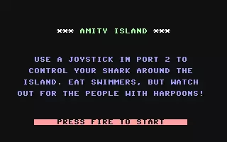 jeu Amity Island