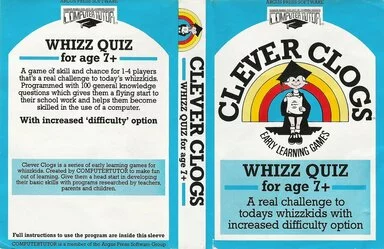jeu Clever Clogs - Whizz Quiz