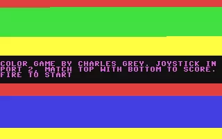 jeu Color Game jeu Color Game