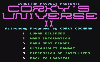 Image n° 6 - screenshots  : Corky's Universe I