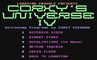 Image n° 8 - screenshots  : Corky's Universe I