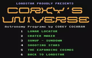 jeu Corky's Universe I
