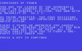 jeu Corridors of Power jeu Corridors of Power