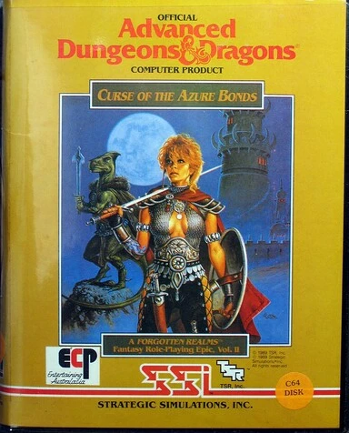 jeu Curse of the Azure Bonds