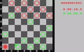jeu Dame C-64