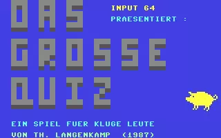 jeu Große Quiz, Das jeu Große Quiz, Das