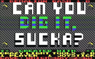 jeu Demalion Dash 1 - Can You Dig It, Sucka?